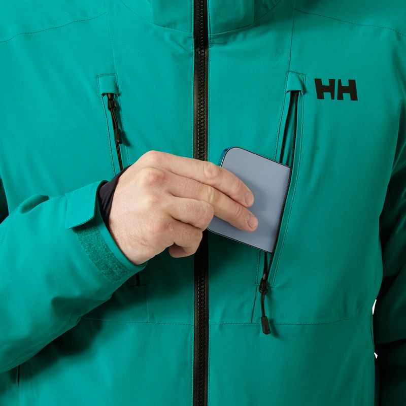 Herren-Skijacke Helly Hansen Alpha 4.0 signalgrün 6