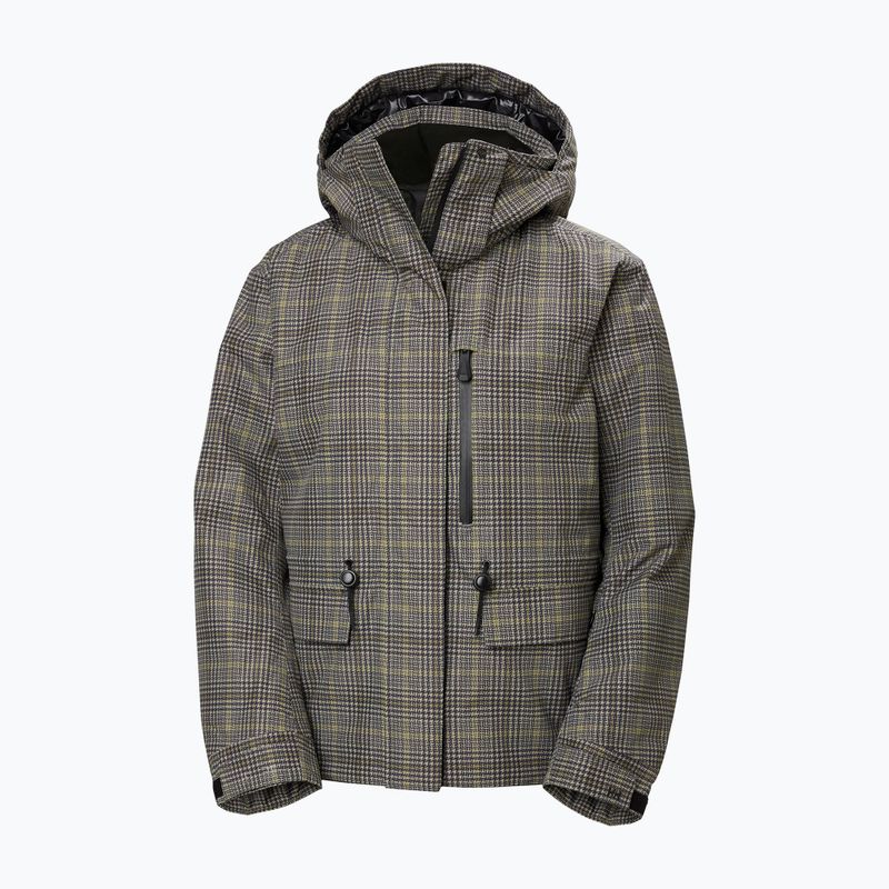 Damen-Skijacke Helly Hansen Nora Insulated 2.0 pebble broxburn plaid aop 3
