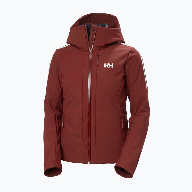 Damen-Skijacke Helly Hansen Avanti 3-In-1 Softshell Jacket mars red 12