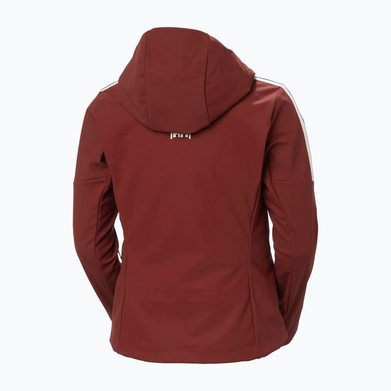 Damen-Skijacke Helly Hansen Avanti 3-In-1 Softshell Jacket mars red 13