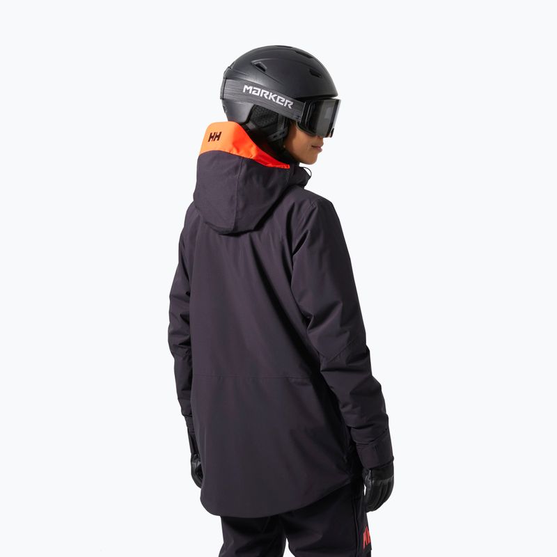 Helly Hansen Damen Skijacke Whitewall Lifaloft 3.0 black grape 2