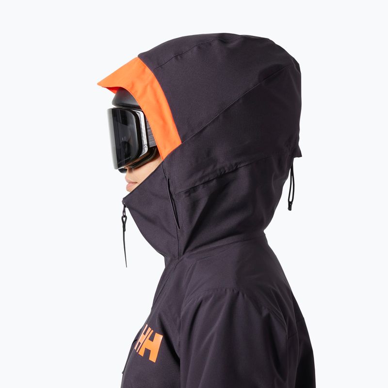 Helly Hansen Damen Skijacke Whitewall Lifaloft 3.0 black grape 3