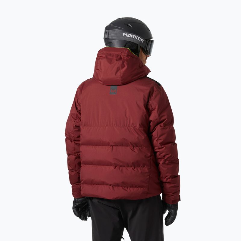 Helly Hansen Herren Skijacke Kvitfjell Race Puffy mars rot 2