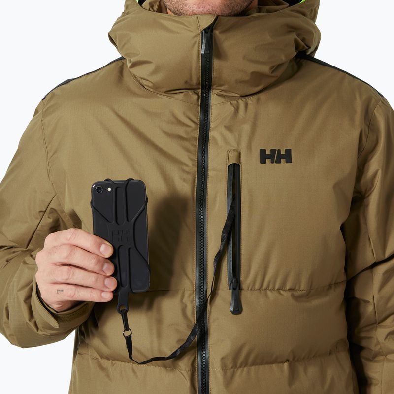 Helly Hansen Herren-Skijacke Kvitfjell Race Puffy sepia 4