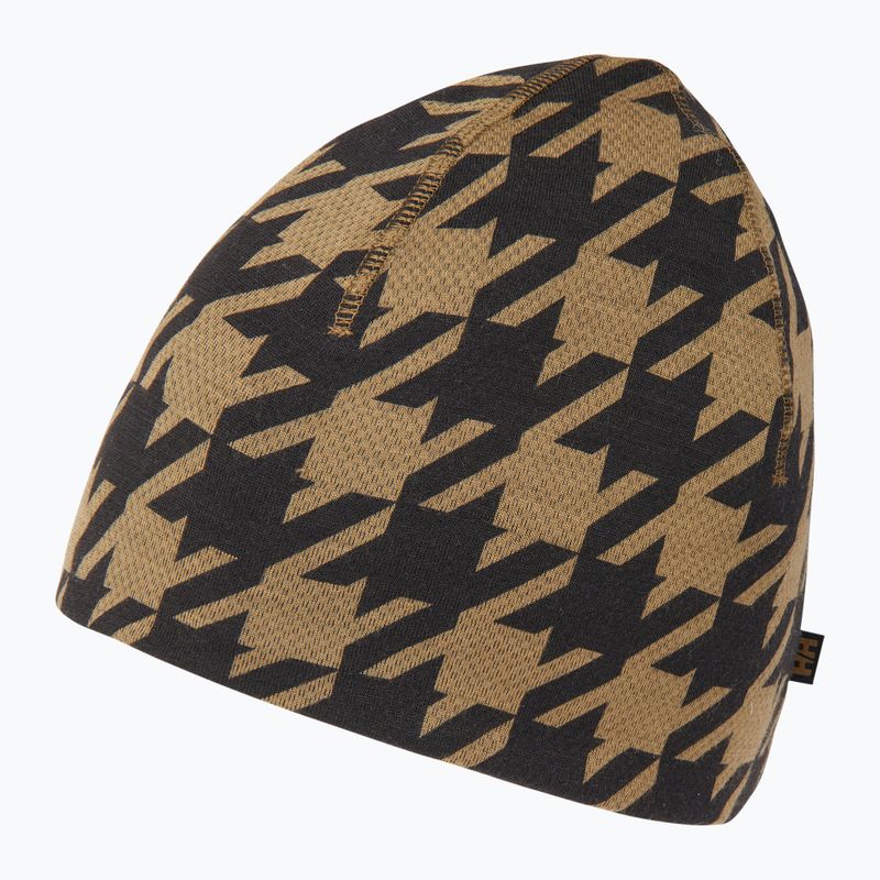 Helly Hansen Lifa Merino Wintermütze sepia houndstooth aop