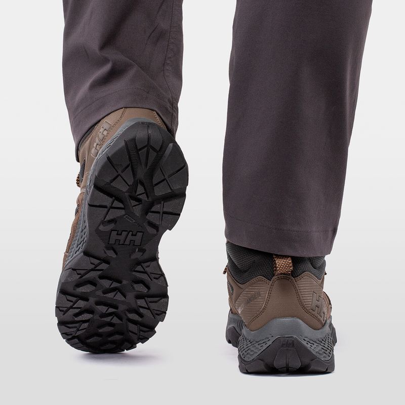 Helly Hansen Switchback Low 3 HellyTech Herren-Trekking-Schuhe Bushwacker/Kaffeebohne 10