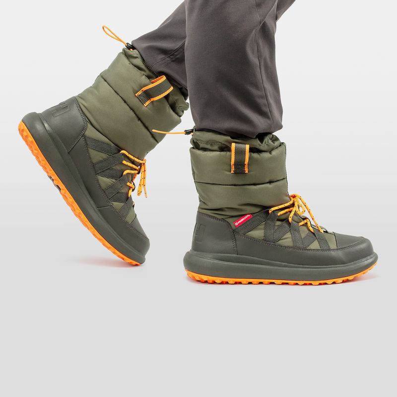 Helly Hansen Herren Monarch Utility grün/orange Schneestiefel 13