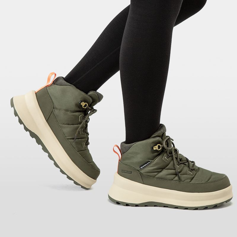 Helly Hansen Women's Winter Bliss Boot HellyTech Utility grün/Burg wal 6