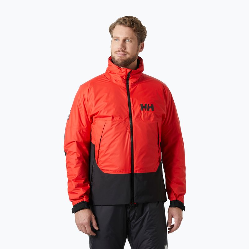 Helly Hansen Aegir midlayer alert rot Segeljacke
