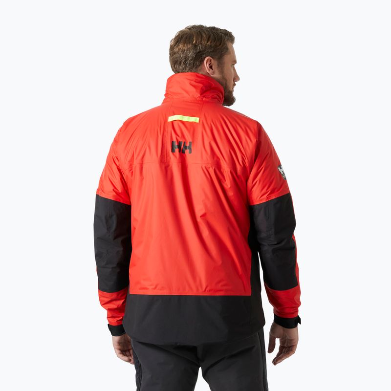 Helly Hansen Aegir midlayer alert rot Segeljacke 2