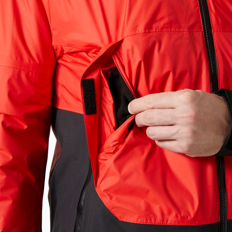 Helly Hansen Aegir midlayer alert rot Segeljacke 4