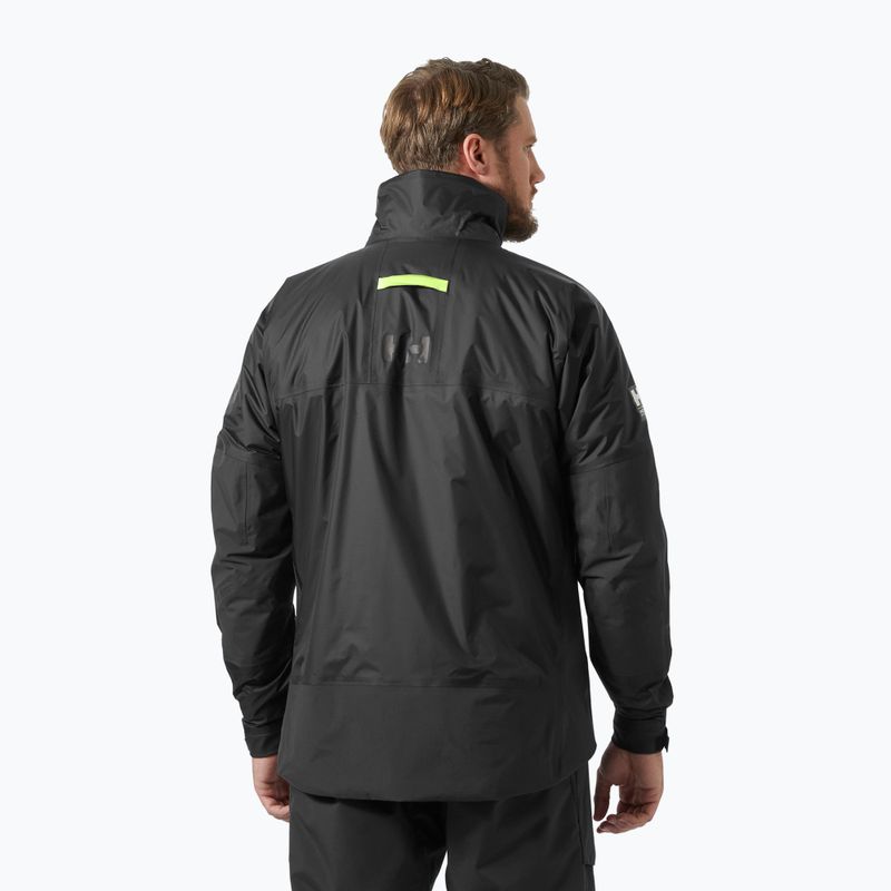 Helly Hansen Aegir Midlayer Segeljacke schwarz 2