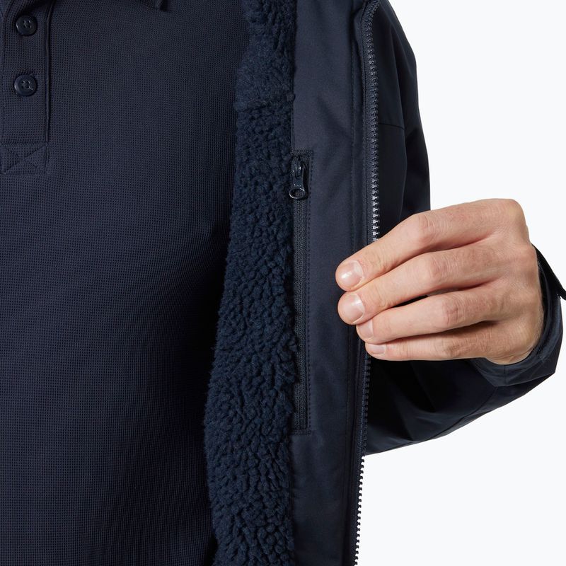 Herren-Segeljacke Helly Hansen Crew Hooded Pile navy 4