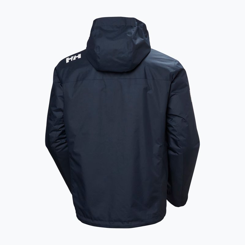Herren-Segeljacke Helly Hansen Crew Hooded Pile navy 7