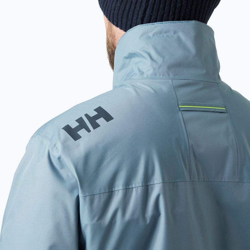 Herren-Segeljacke Helly Hansen Crew Hooded Pile washed navy 3