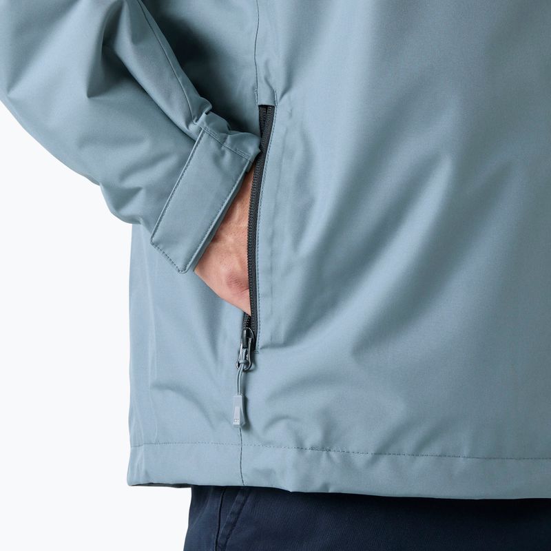 Herren-Segeljacke Helly Hansen Crew Hooded Pile washed navy 6