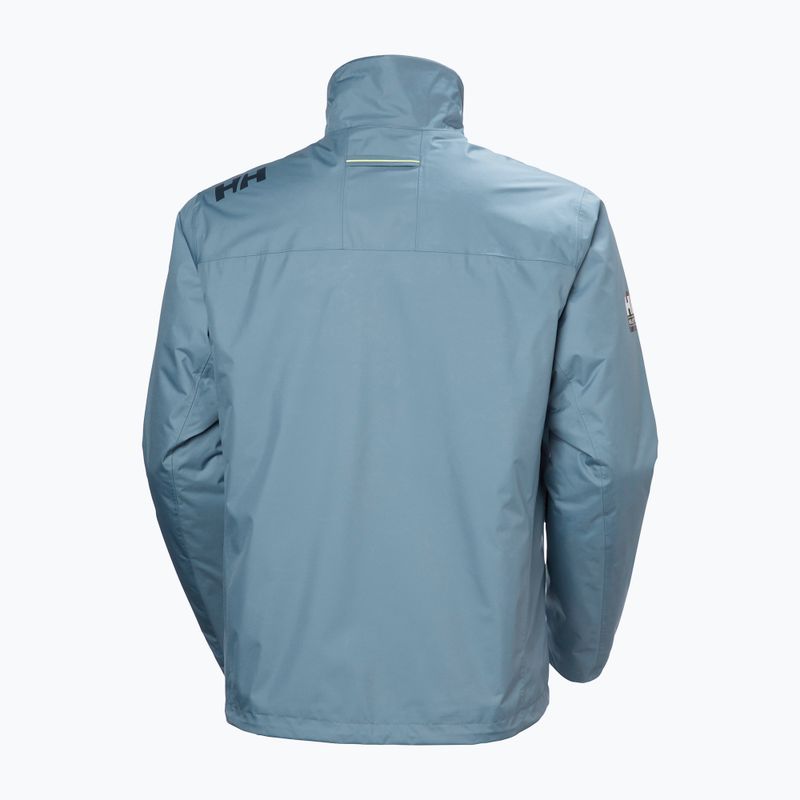 Herren-Segeljacke Helly Hansen Crew Hooded Pile washed navy 9