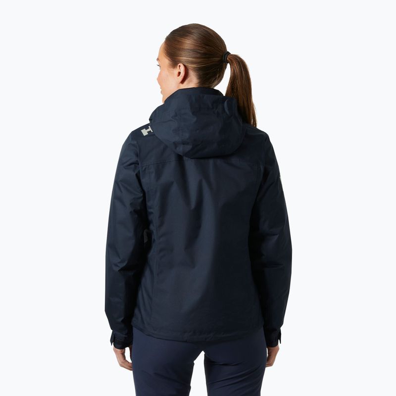 Damen-Seglerjacke Helly Hansen Crew Hooded Pile navy 2