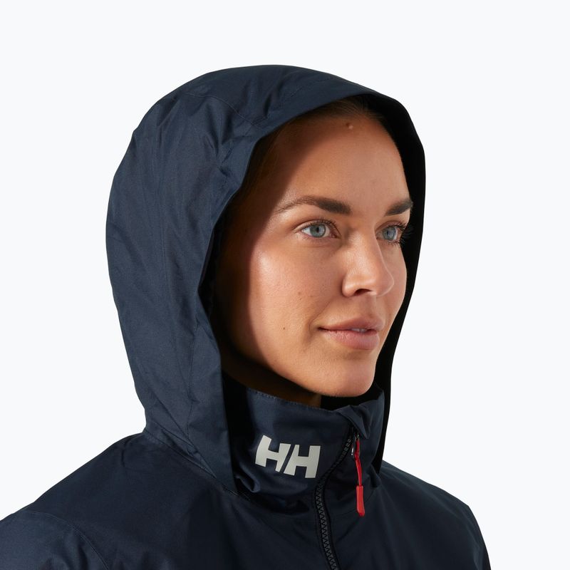 Damen-Seglerjacke Helly Hansen Crew Hooded Pile navy 3