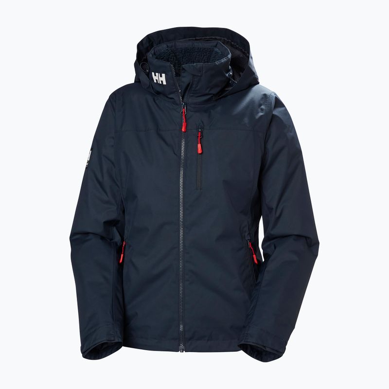 Damen-Seglerjacke Helly Hansen Crew Hooded Pile navy 10