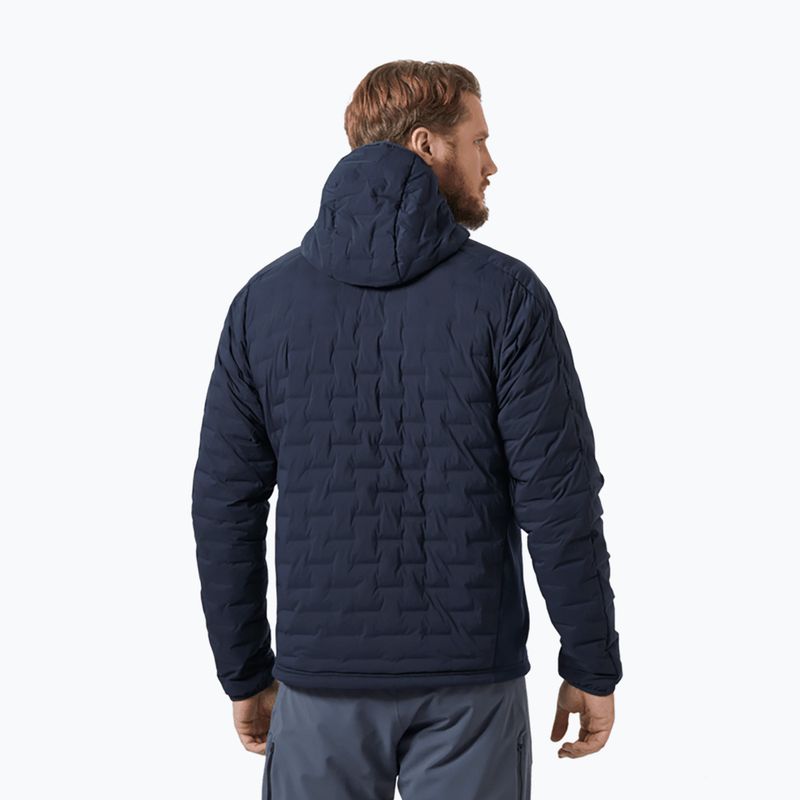 Herren Segeljacke Helly Hansen HP Hybrid Stretch Hooded Insulator navy 2