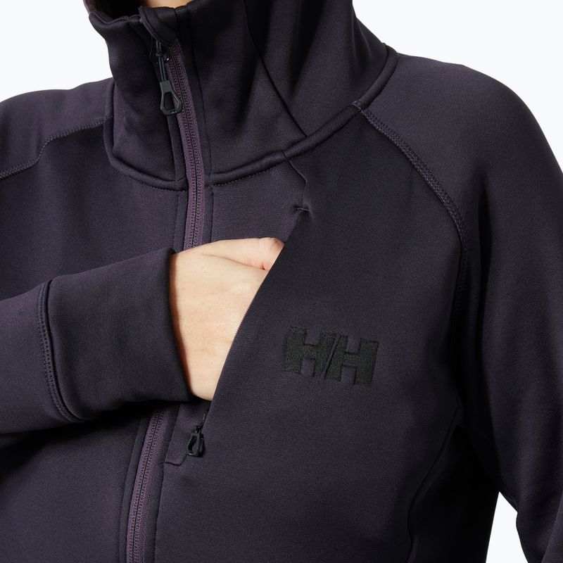 Helly Hansen Damen Sweatshirt Odin Thermal Pro Fleece schwarz Traube 4