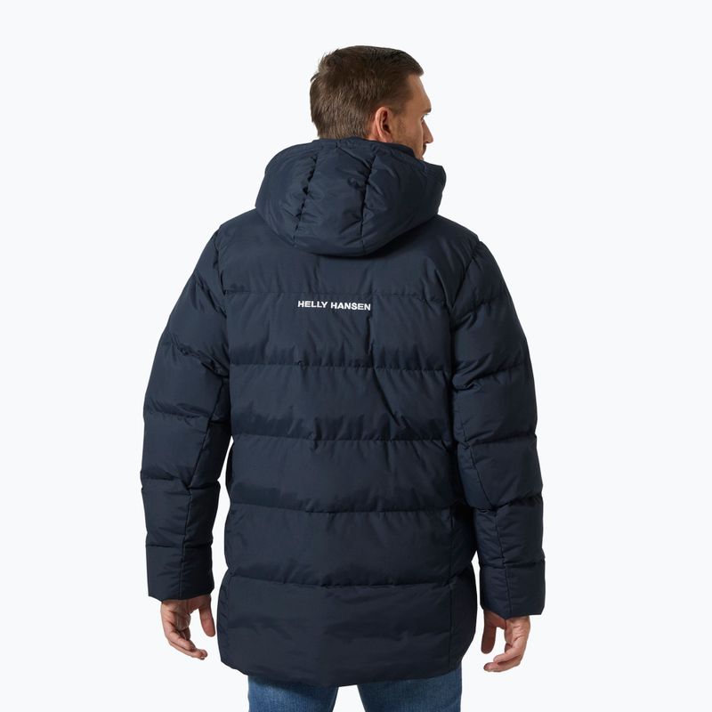 Men's Helly Hansen Vardo Parka isolierte Jacke navy 2