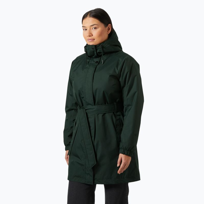 Gefütterter Damenmantel Helly Hansen Classic Insulated Trench dark jungle