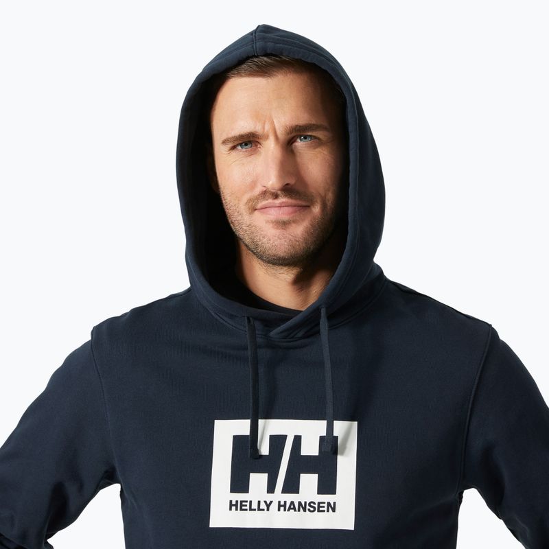 Herren Helly Hansen Box Hoodie navy 3
