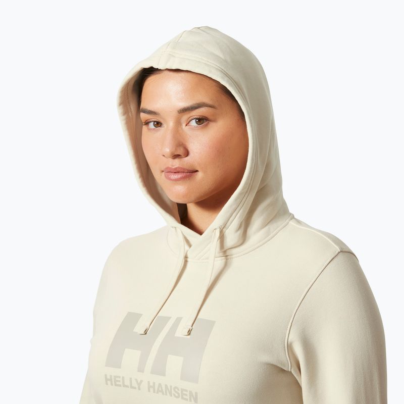 Damenpullover Helly Hansen HH Logo Hoodie cream 3