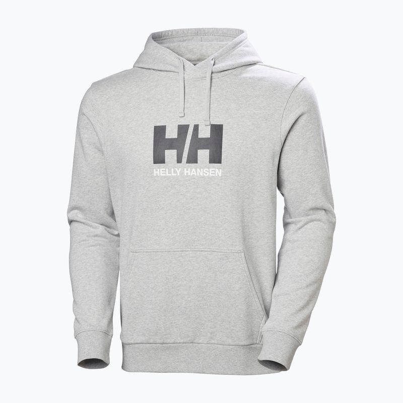 Herrenpullover Helly Hansen HH Logo Hoodie grey/melange 5