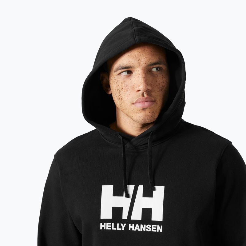 Herrenpullover Helly Hansen HH Logo Hoodie black 3