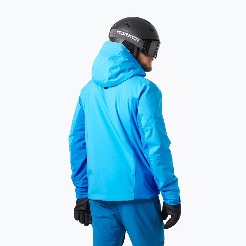 Herren-Skijacke Helly Hansen Courchavel cyan 2