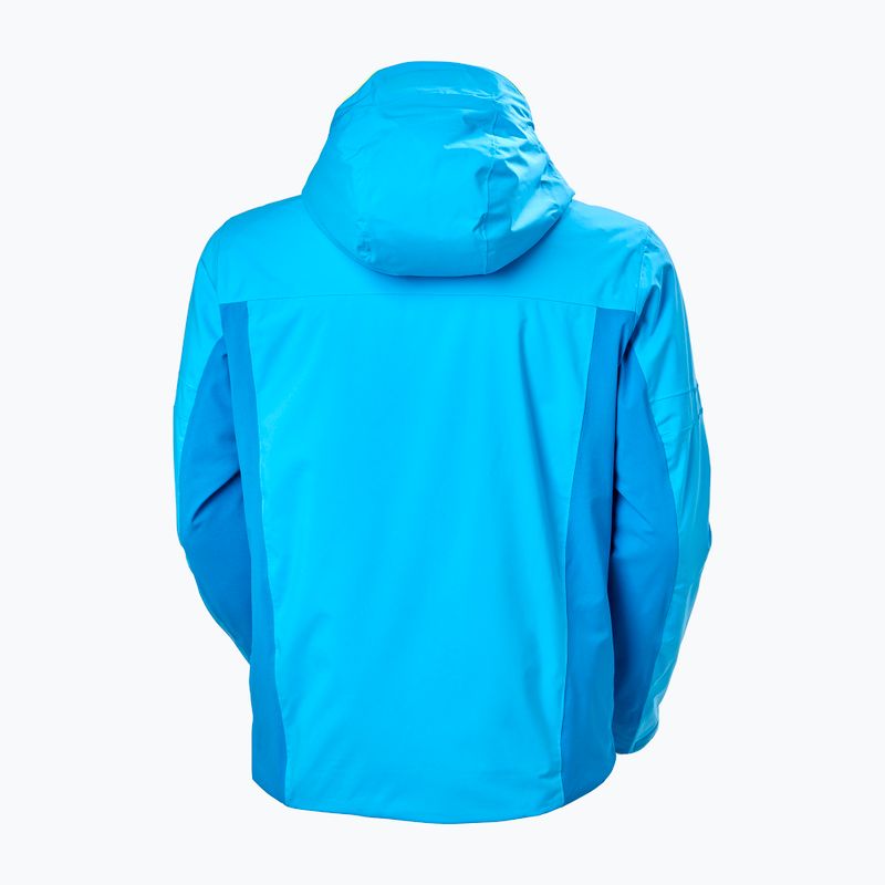 Herren-Skijacke Helly Hansen Courchavel cyan 10
