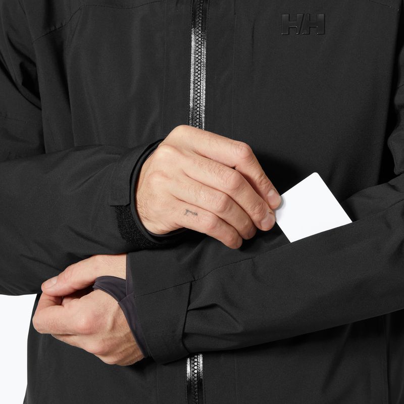 Herren-Skijacke Helly Hansen Courchavel schwarz 6