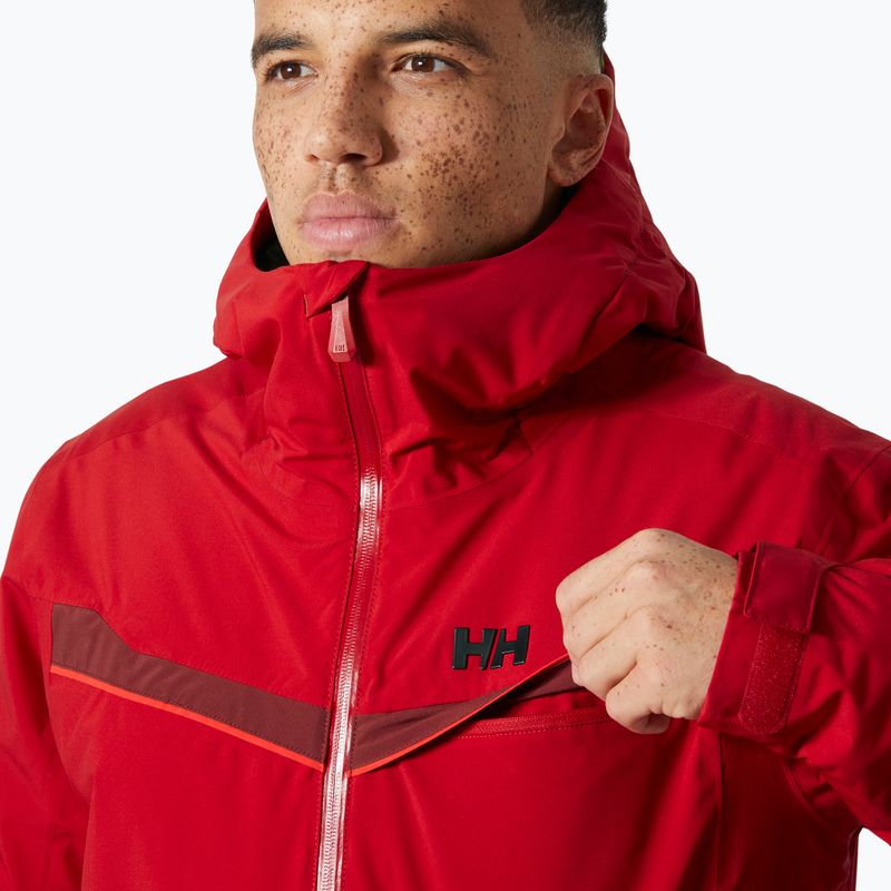 Herren-Skijacke Helly Hansen Panorama 2.0 Insulated rot 4