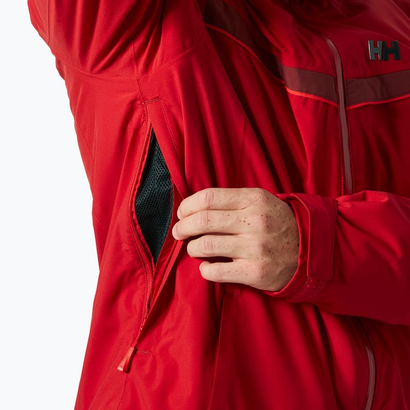 Herren-Skijacke Helly Hansen Panorama 2.0 Insulated rot 5