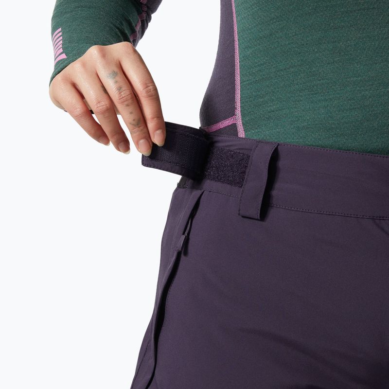 Damen-Skihose Helly Hansen Switch Cargo 2.0 schwarz grape 3