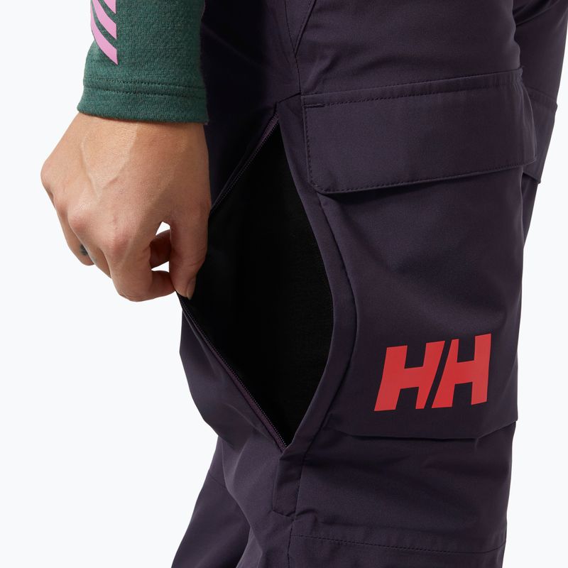 Damen-Skihose Helly Hansen Switch Cargo 2.0 schwarz grape 5