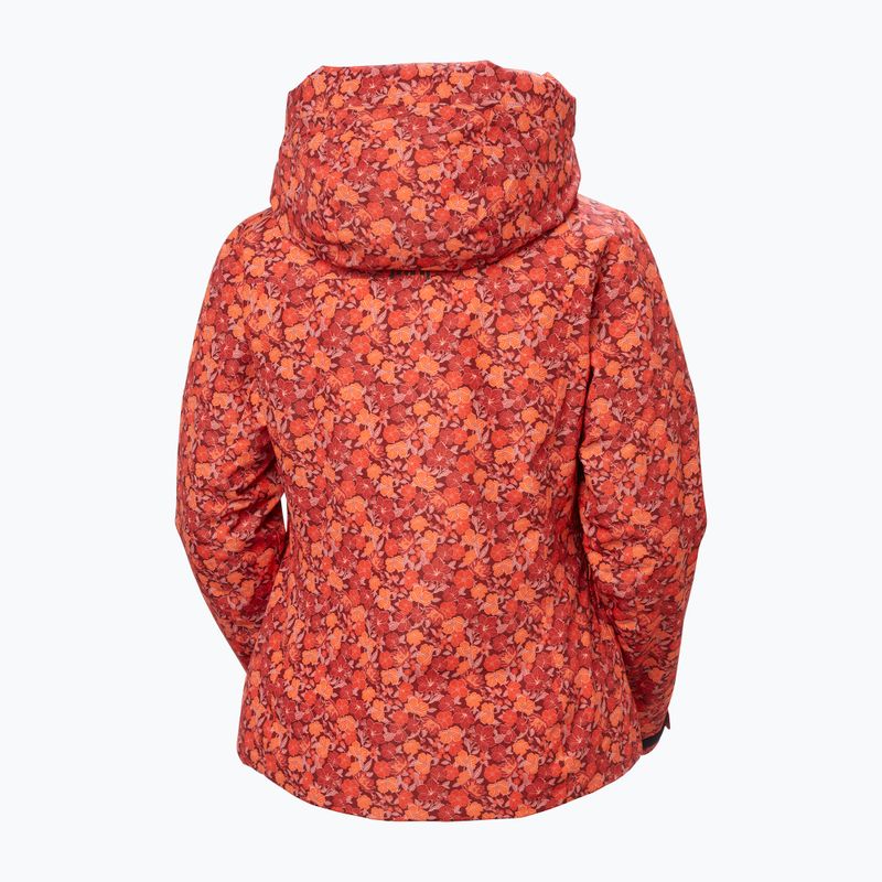 Damen-Skijacke Helly Hansen Valdisere 3.0 red floral aop 10