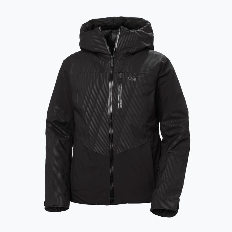 Damen-Skijacke Helly Hansen Valdisere 3.0 black embossed stripes 10