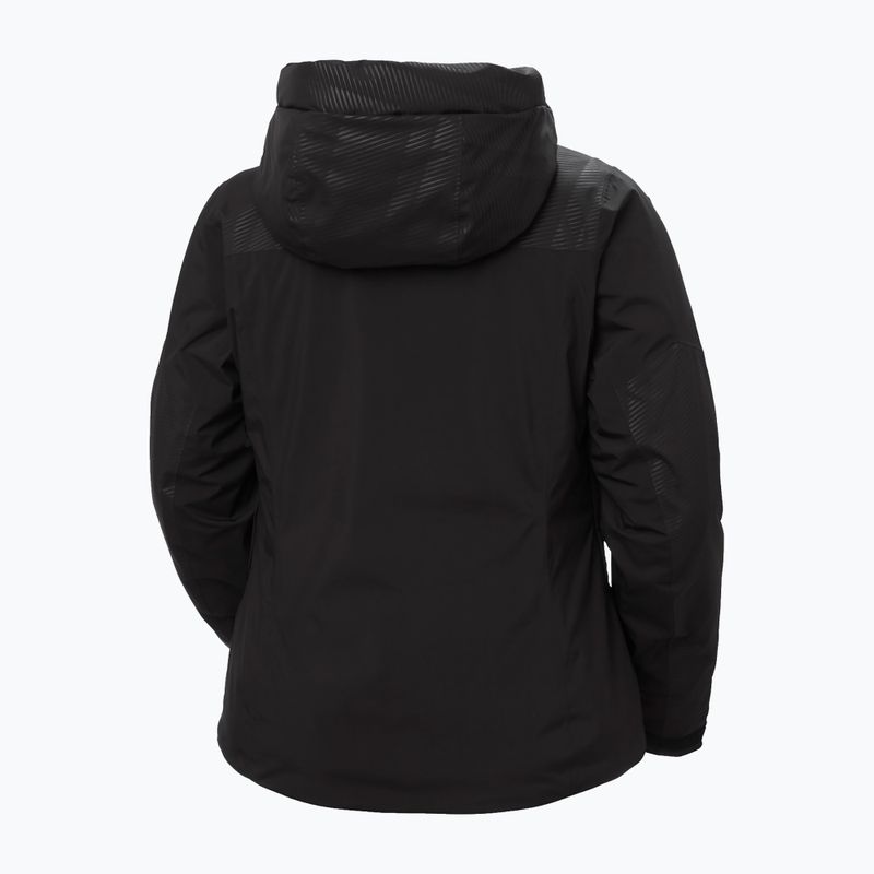 Damen-Skijacke Helly Hansen Valdisere 3.0 black embossed stripes 11