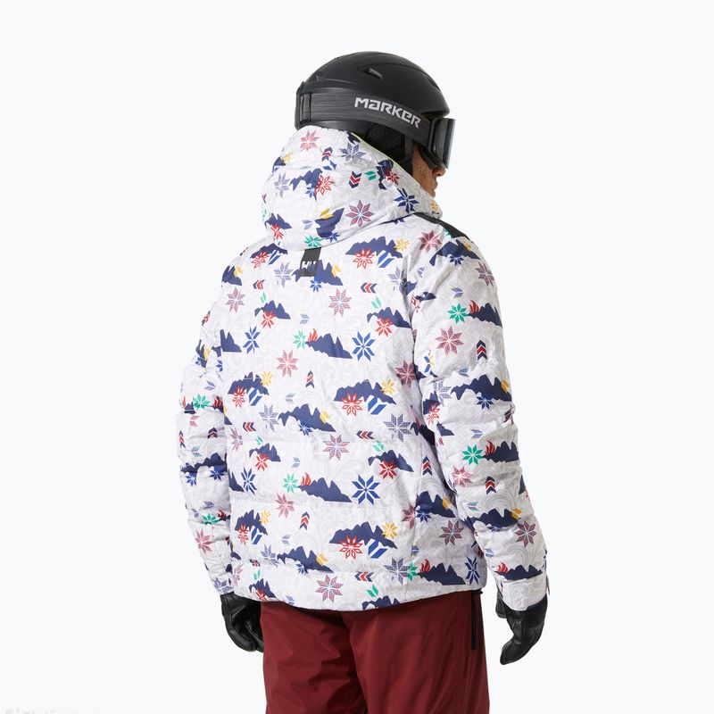 Helly Hansen Herren-Skijacke Kvitfjell Race Puffy weiß olympisch 2