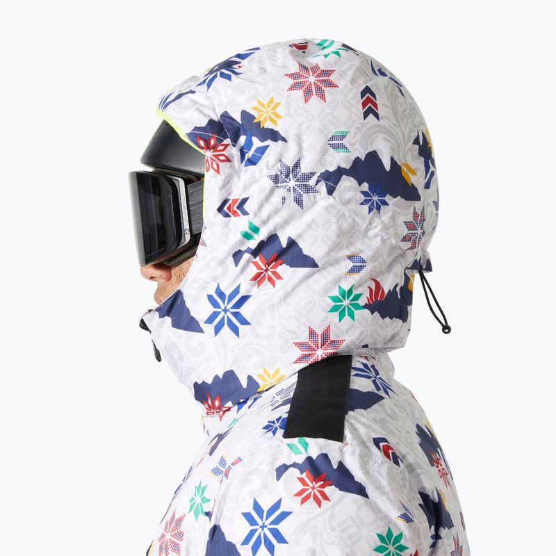 Helly Hansen Herren-Skijacke Kvitfjell Race Puffy weiß olympisch 3