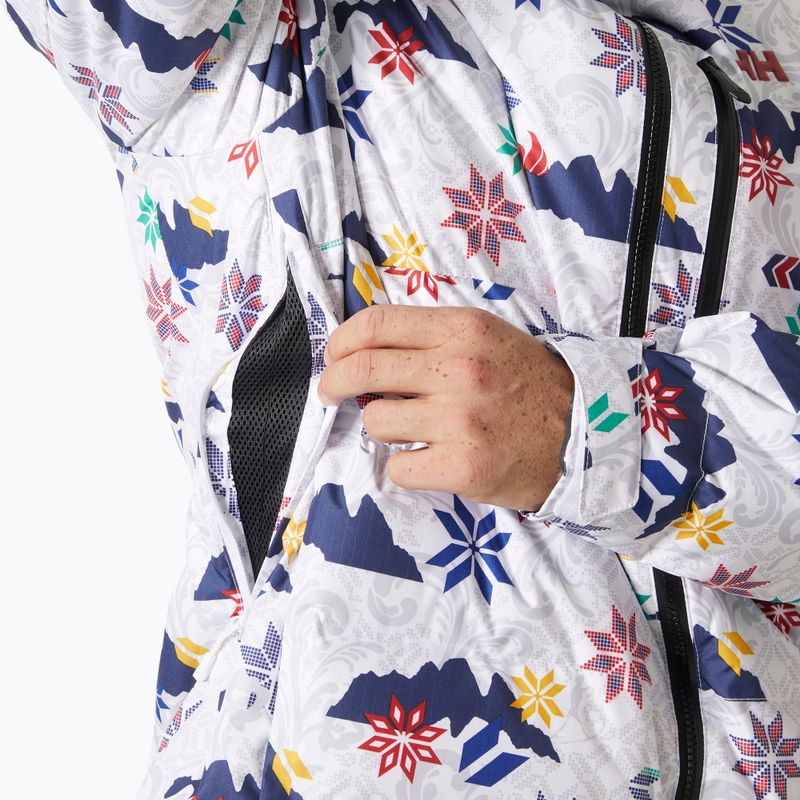 Helly Hansen Herren-Skijacke Kvitfjell Race Puffy weiß olympisch 5