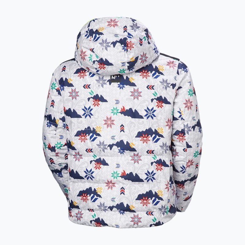 Helly Hansen Herren-Skijacke Kvitfjell Race Puffy weiß olympisch 10