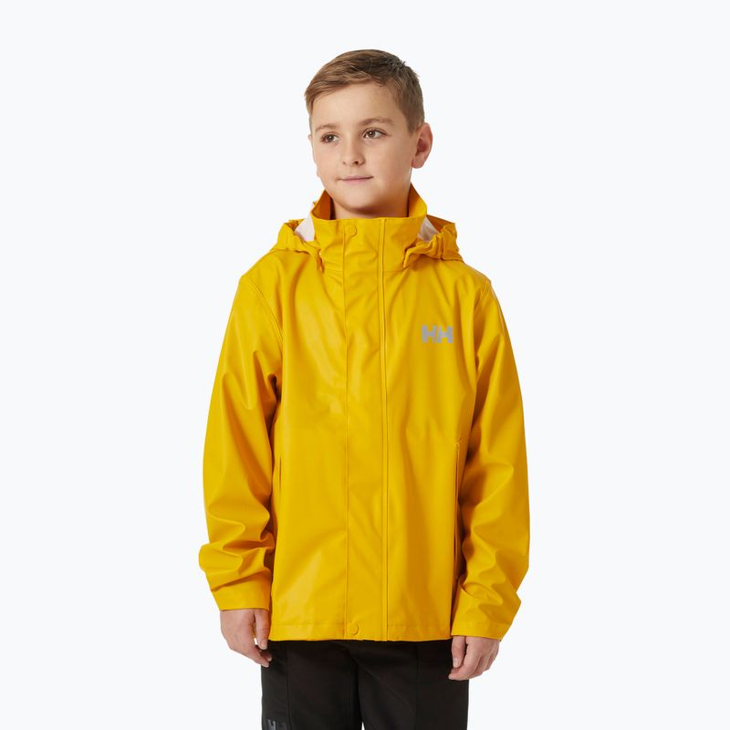 Kinder Segeljacke Helly Hansen Moss essential yellow