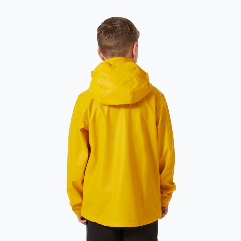 Kinder Segeljacke Helly Hansen Moss essential yellow 2