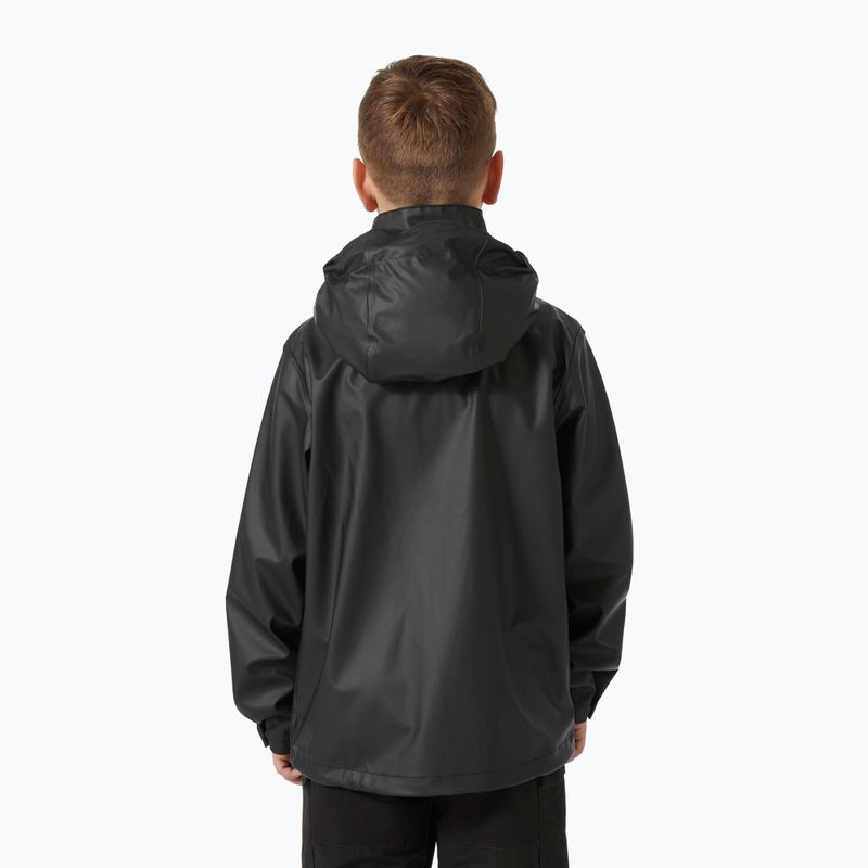 Kinder Segeljacke Helly Hansen Moss black 2