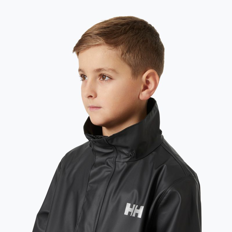 Kinder Segeljacke Helly Hansen Moss black 4